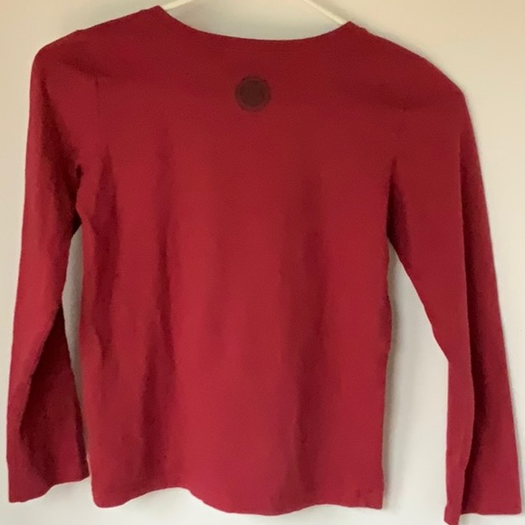 Life is Good Santa Dog on beach chair long sleeve tshirt - Picture 3 of 3